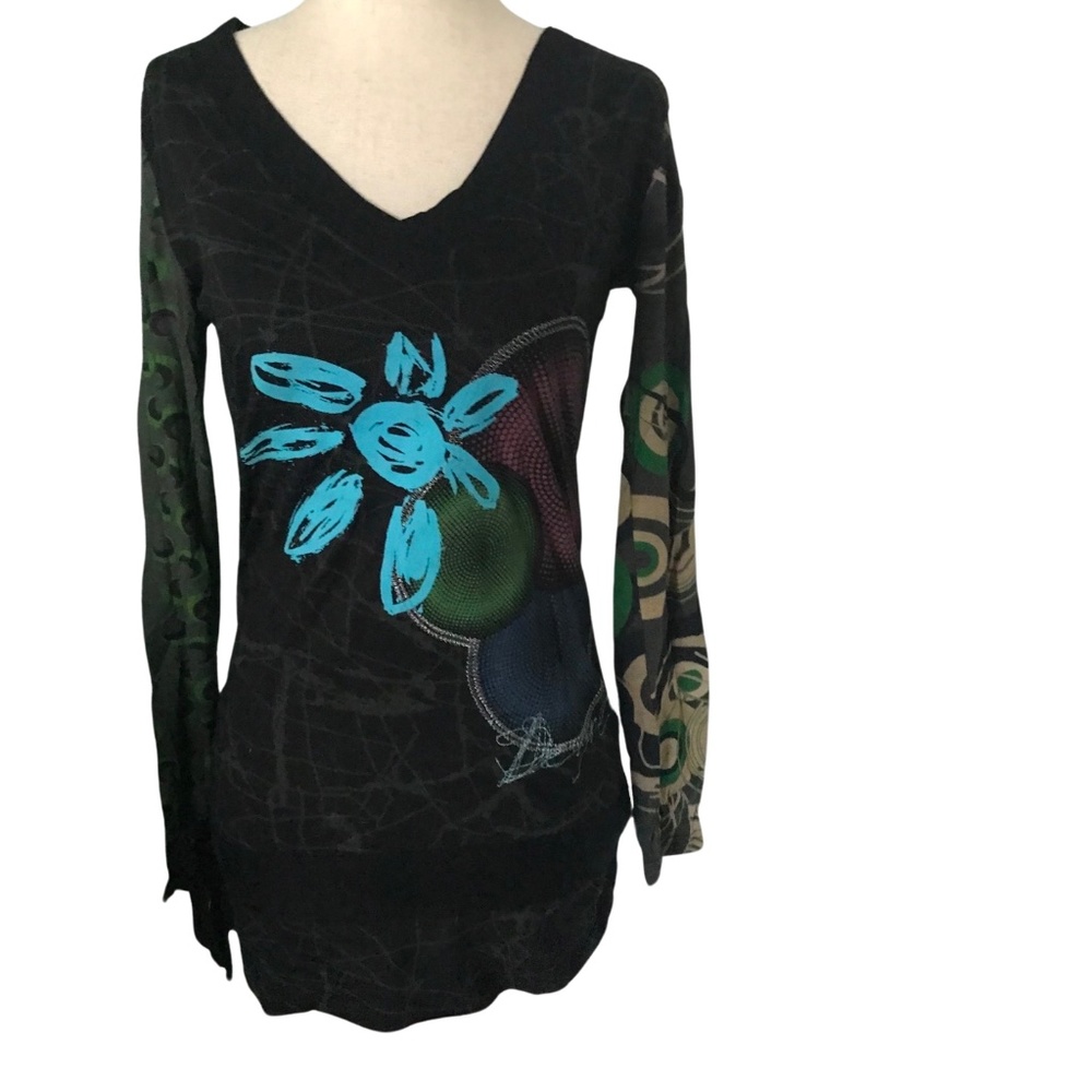 Tunic style Y2K top